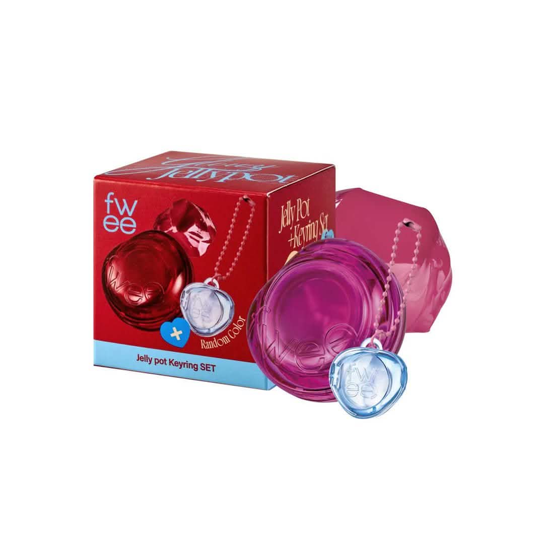 Keyring Lip & Cheek Glowy Jelly Pot JM02 Berry Jam