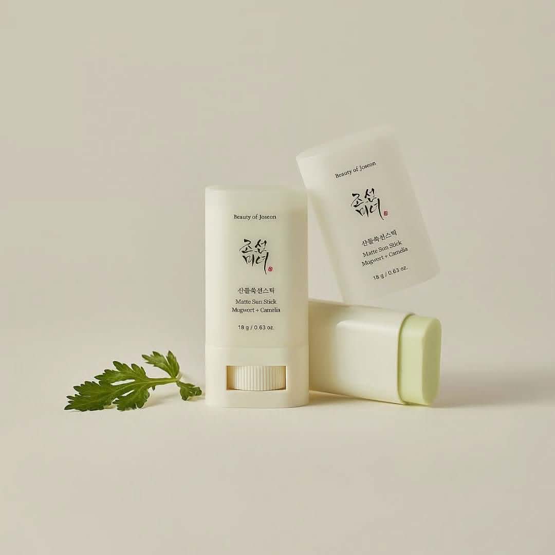 Set Matte Sun Stick : Mugwort + Camelia Set (2ea)