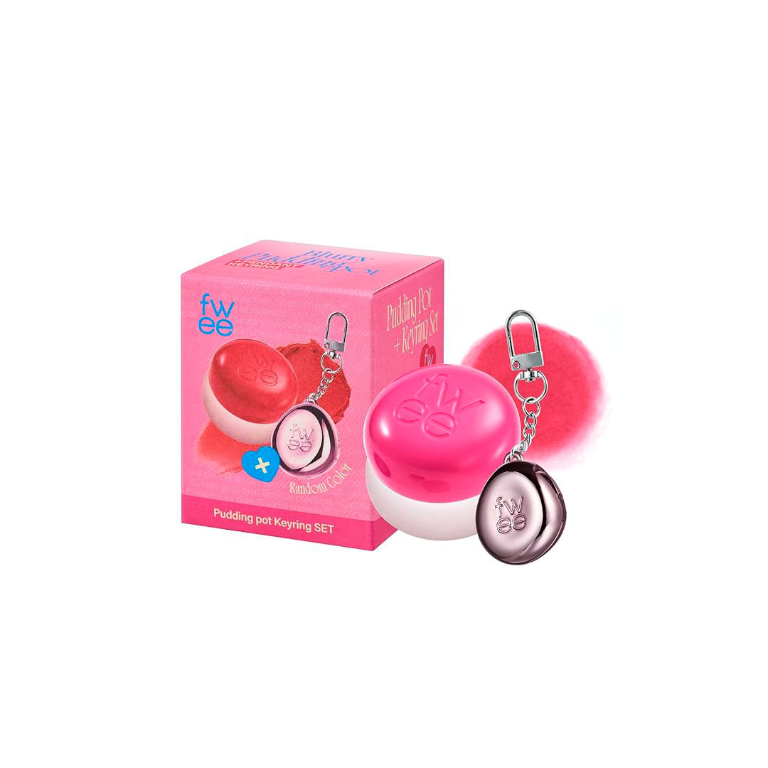 Keyring Lip&Cheek Blurry Pudding Pot PK03 Cherry