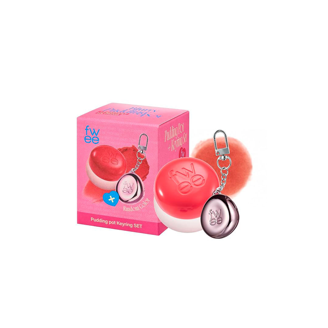 Keyring Lip&Cheek Blurry Pudding Pot CR01 Dear