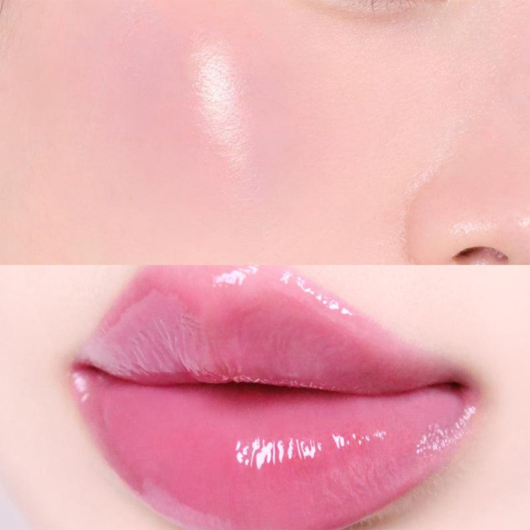 Keyring Lip & Cheek Glowy Jelly Pot JM02 Berry Jam