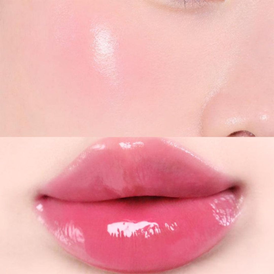 Keyring Lip & Cheek Glowy Jelly Pot JP02 Lolly