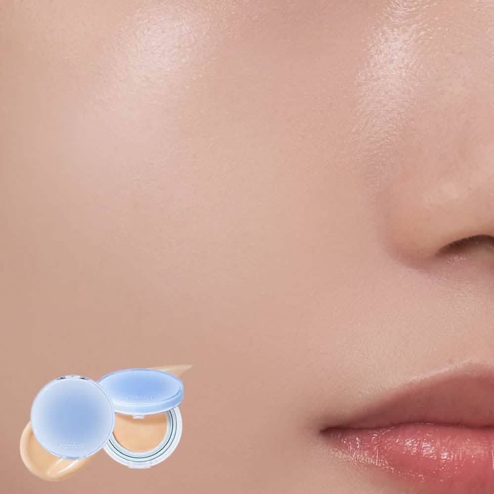 Bare Water Cushion Tono Natural 21: Marfil neutro.