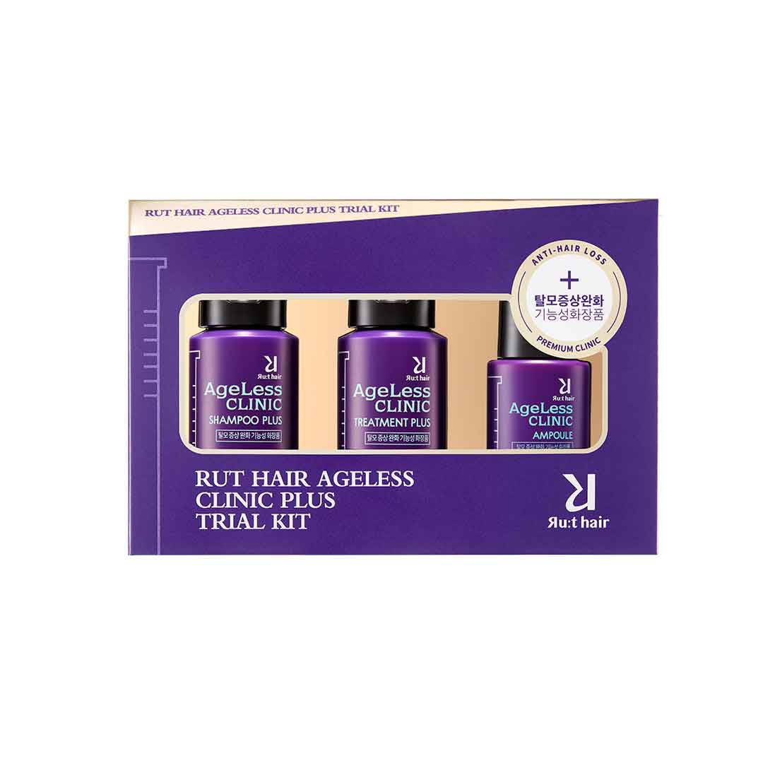 Ageless Trial Kit (Shampoo, Treatment, Ampoule)