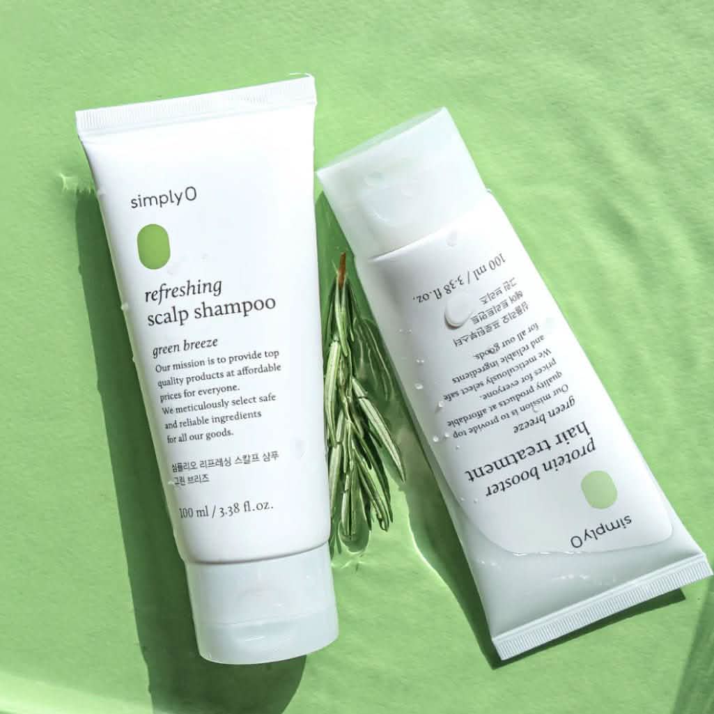 Shampoo & Conditioner Travel Set (Green Breeze)