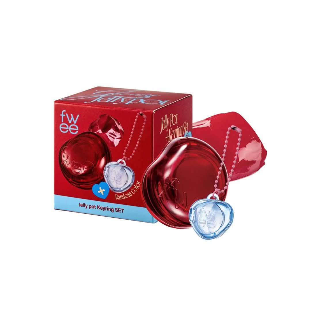 Keyring Lip & Cheek Glowy Jelly Pot JR01 Squeezed