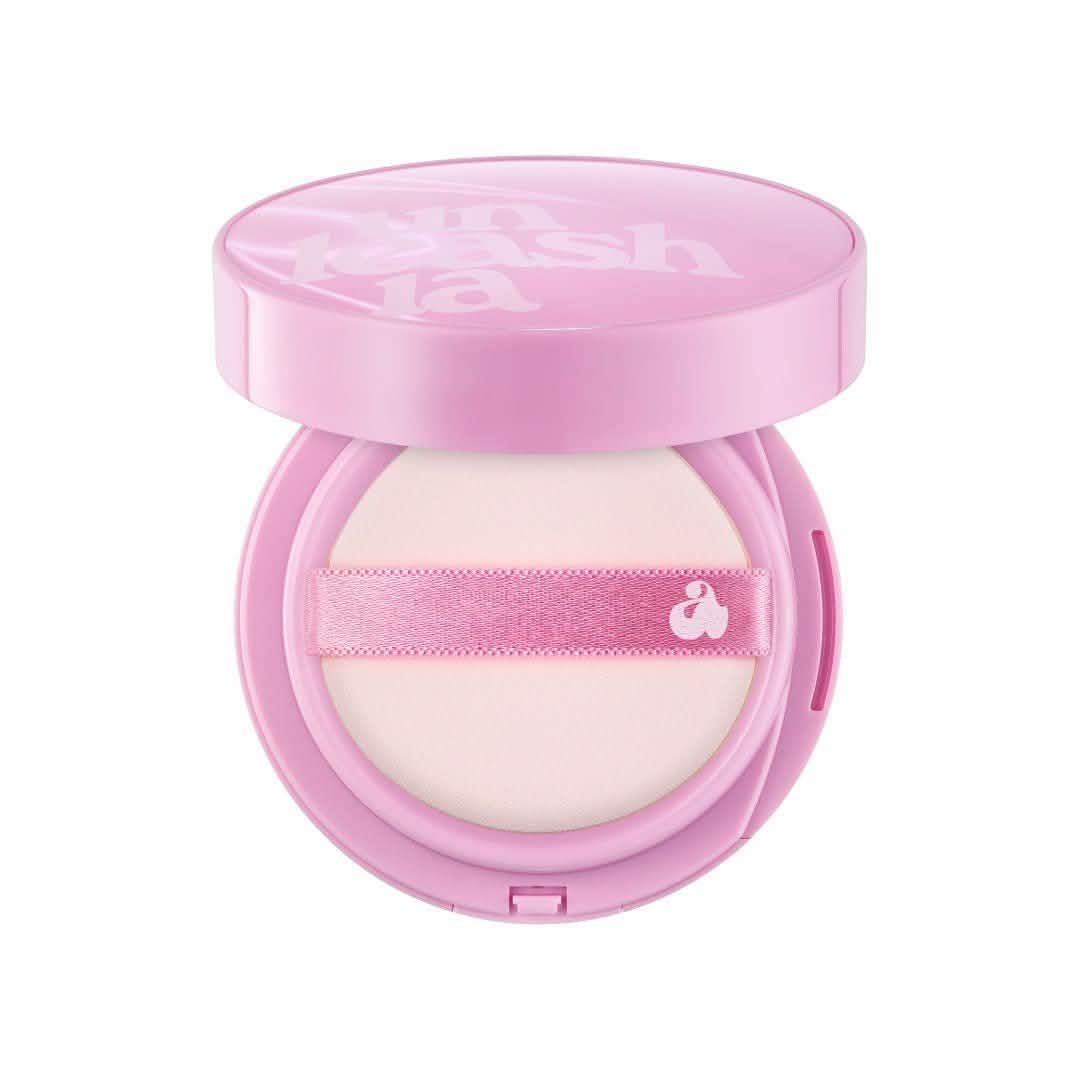 Don't Touch Glass Pink Cushion Tono 23W With Care