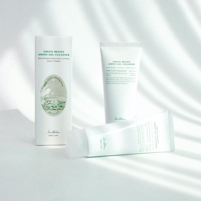 Green Relief Amino Gel Cleanser - Sokobox