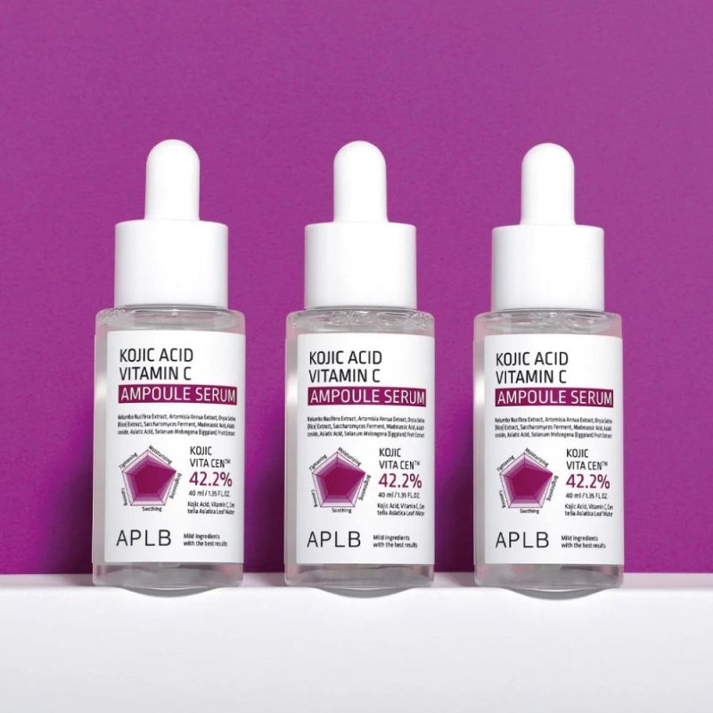 Kojic Acid Vitamin C Ampoule Serum - Sokobox
