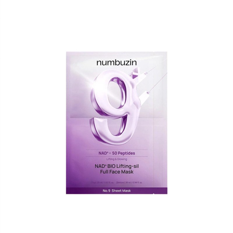 No. 9 NAD Bio Lifting - sil Full Face Sheet - Sokobox