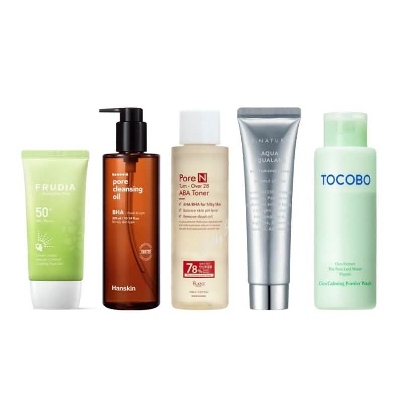 Rutina 5 Pasos Piel Grasa - Sokobox