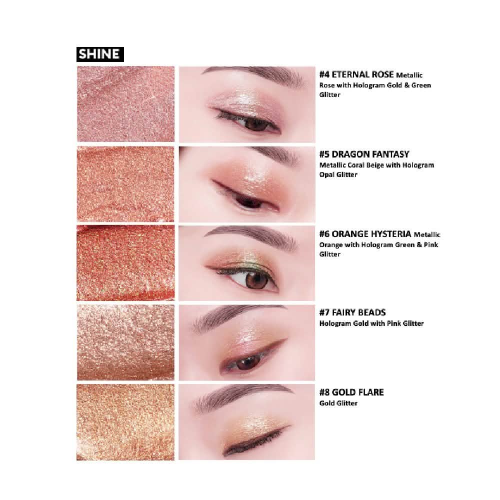 Glitter Prism Liquid Eyeshadow Shine 4 Eternal Rose