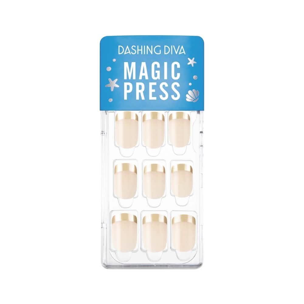 Magic Gel Press Manicure: MDR1036 (Square Regular - Ultra Comfort Fit)