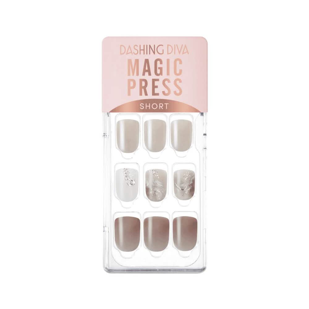 Magic Gel Press Manicure: MDR3P010SS (Square Short)