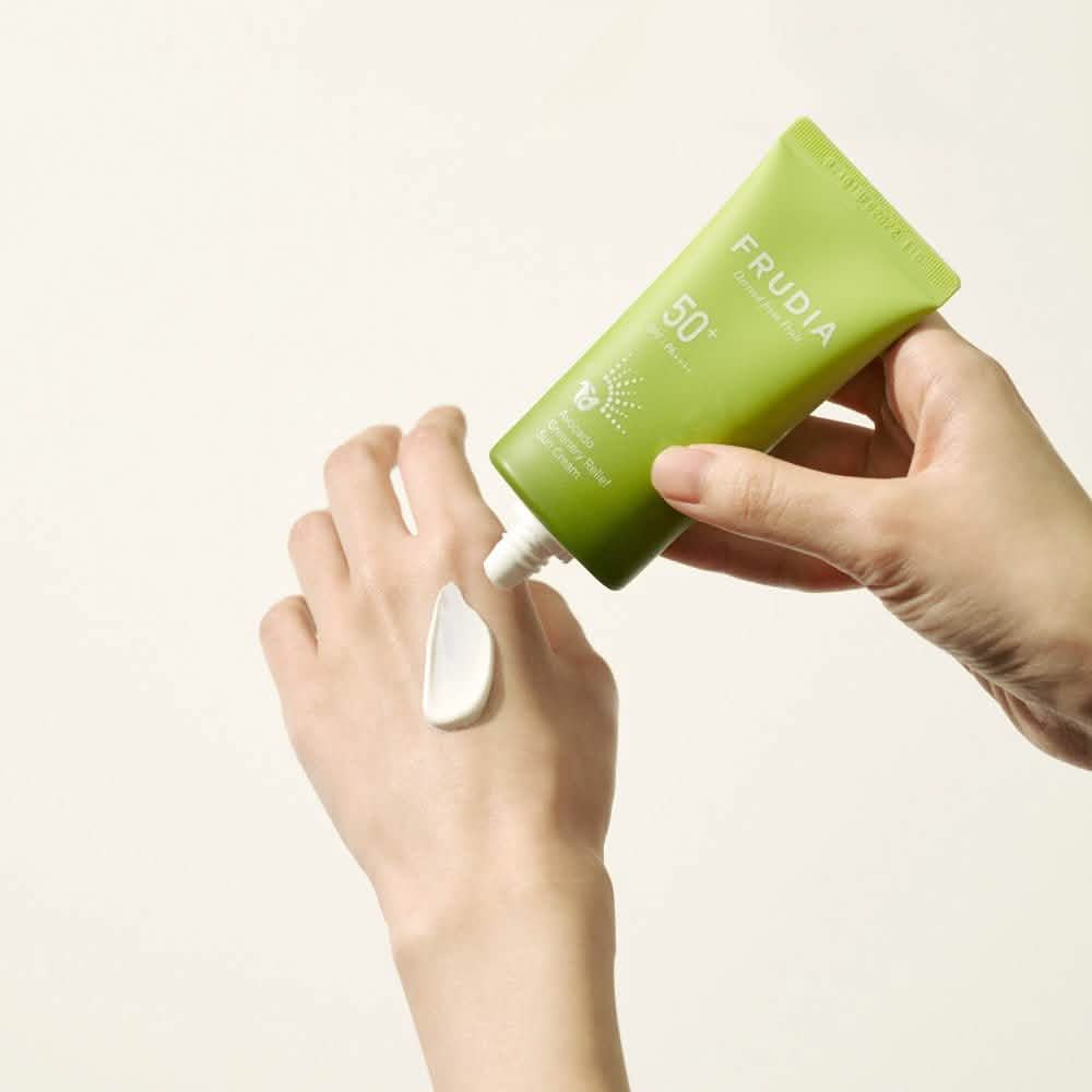 Avocado Greenery Relief Sun Cream SPF50+