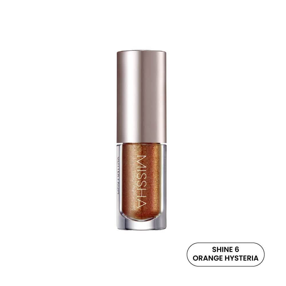 Glitter Prism Liquid Eyeshadow Shine 6 Orange Hysteria