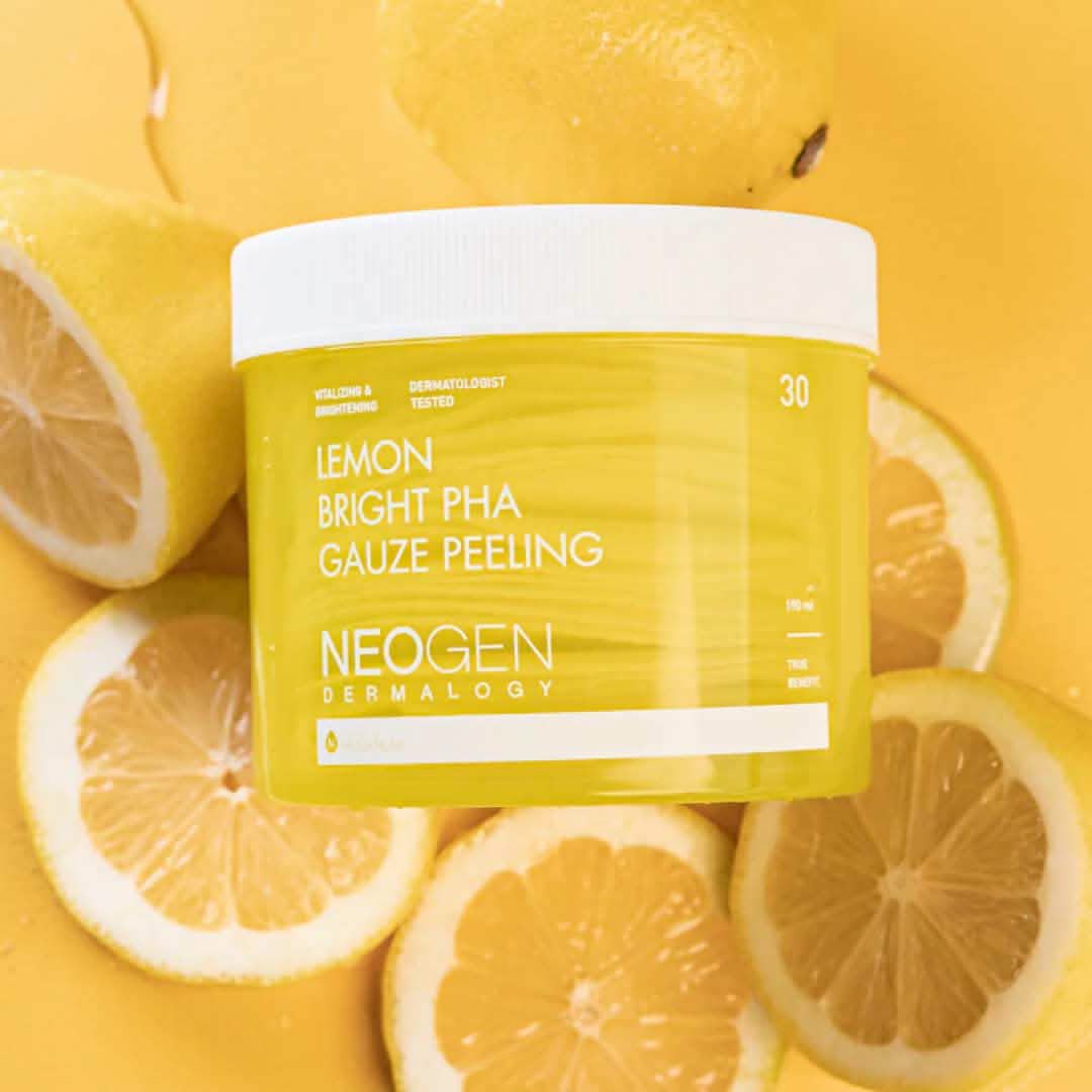 Lemon Bright PHA Gauze Peeling