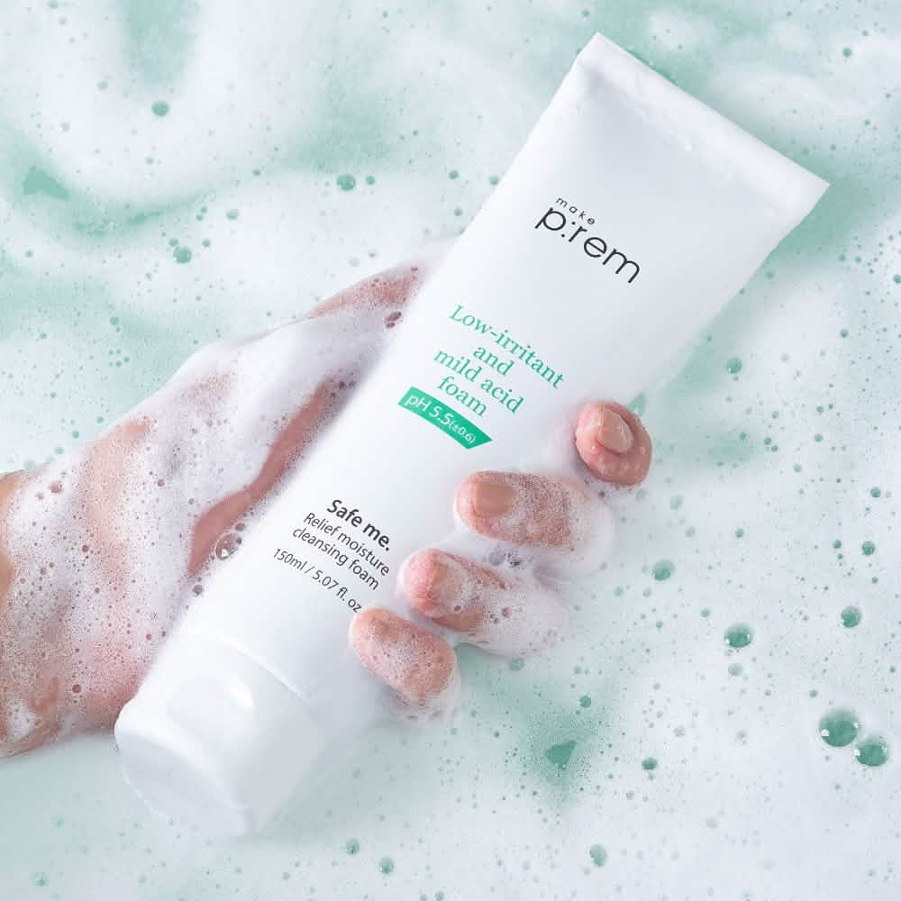 Safe Me: Relief Moisture Cleansing Foam