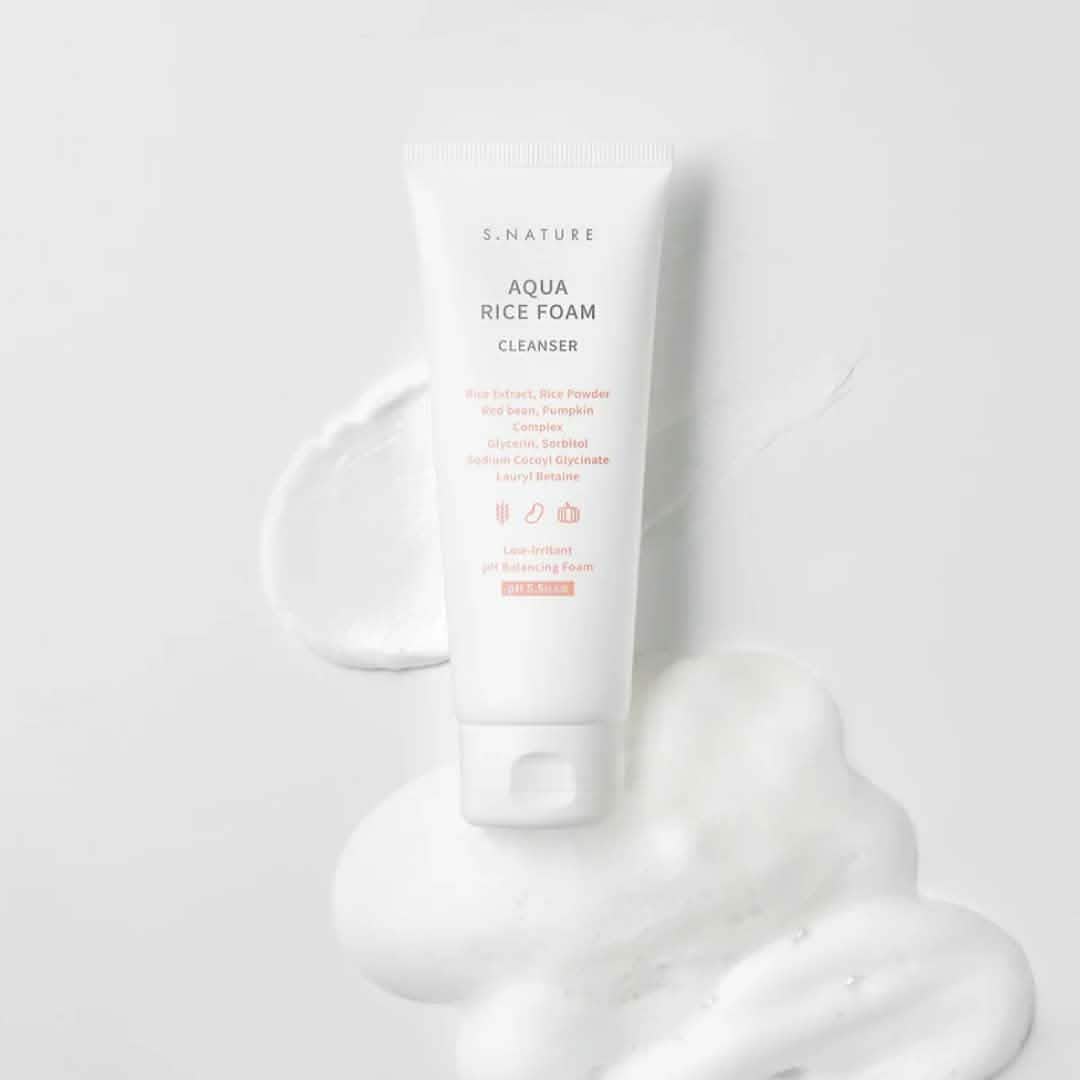 Aqua Rice Foam Cleanser 80 ml
