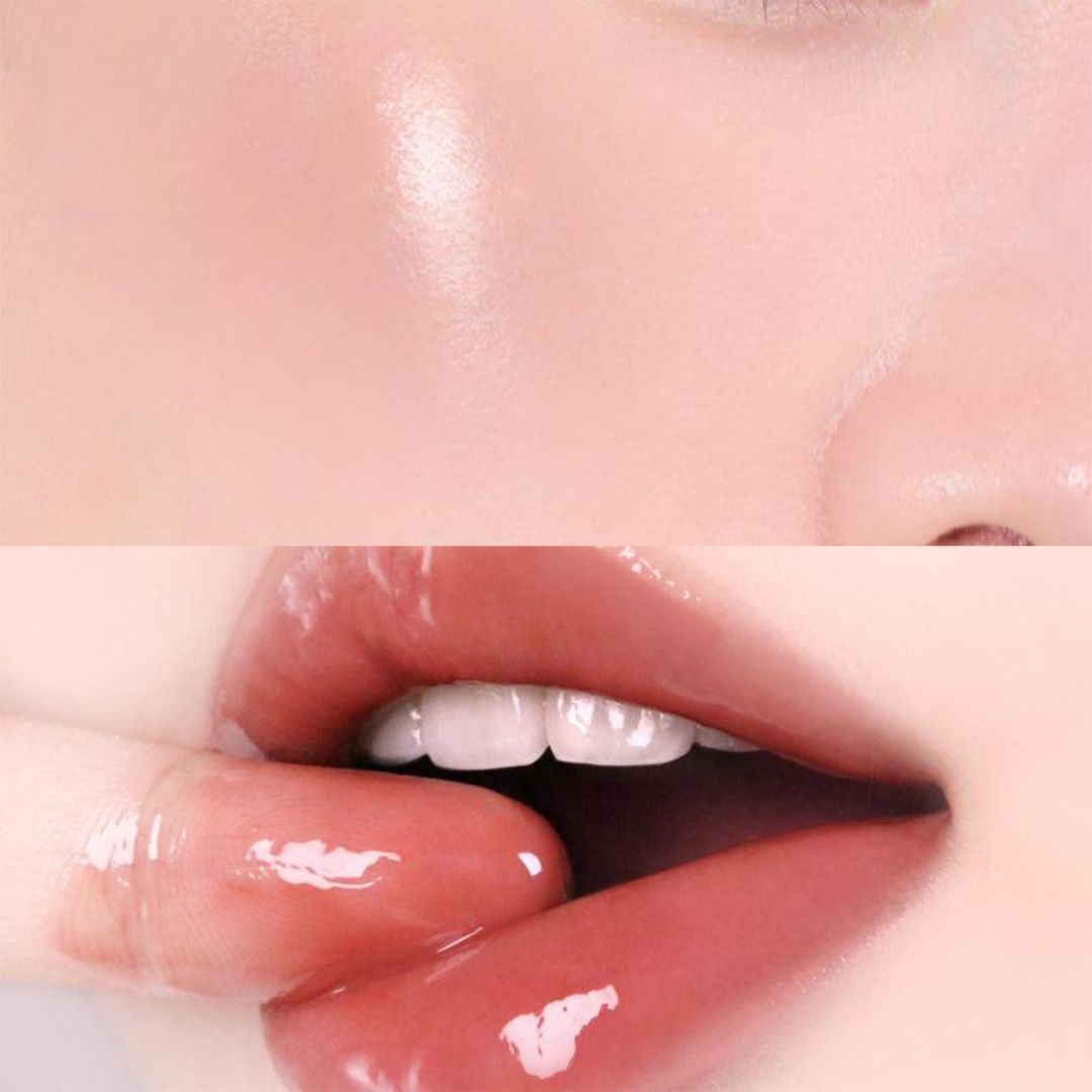 Keyring Lip & Cheek Glowy Jelly Pot JS02 Caramelized