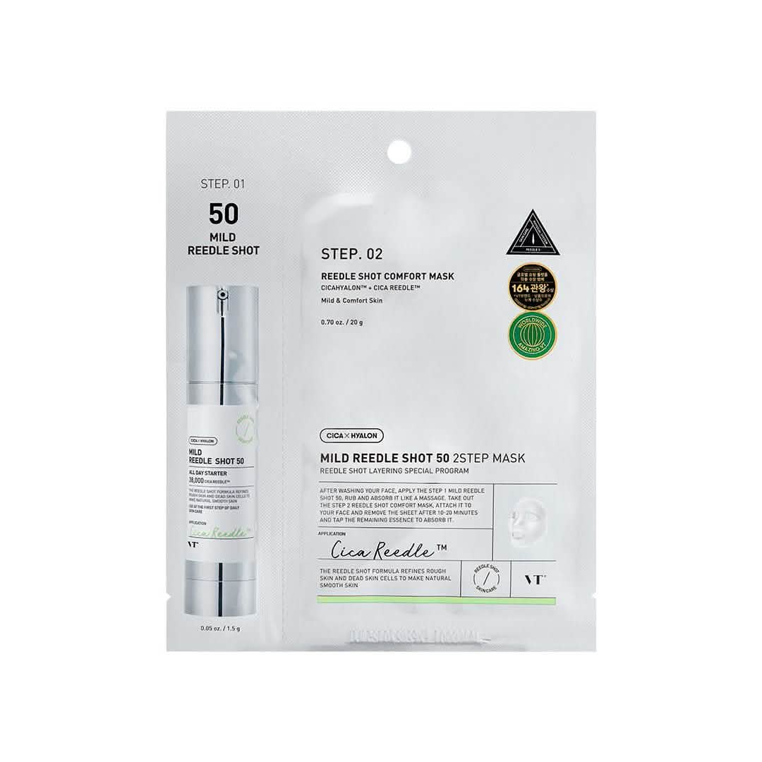 VT Mild Reedle Shot 50 2-Step Mask