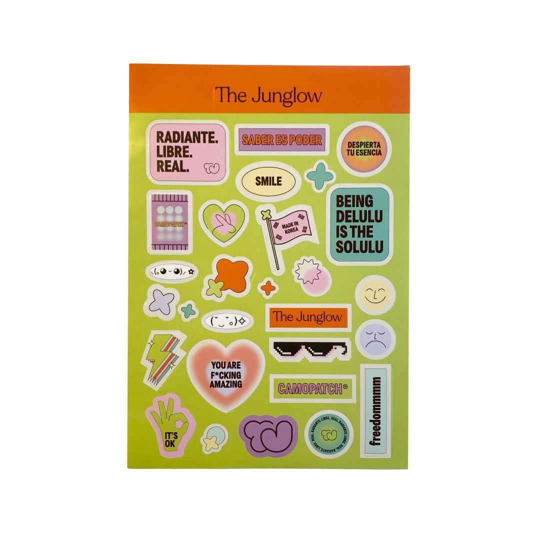 The Junglow Stickers
