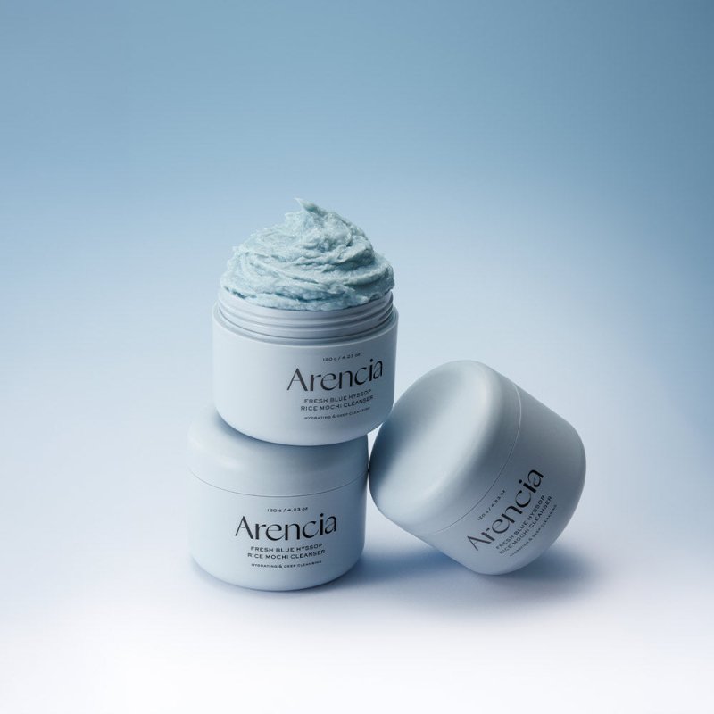 Blue Hyssop Rice Mochi Cleanser - Sokobox
