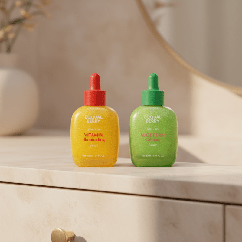 Dúo Vitamin Glow | Vitamin Illuminating Serum + Aloe PDRN Calming Serum - Sokobox