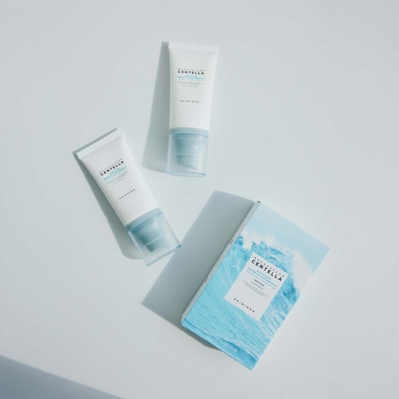 Madagascar Centella Hyalu-Cica Water-Fit Sun Serum Twin Pack - Sokobox