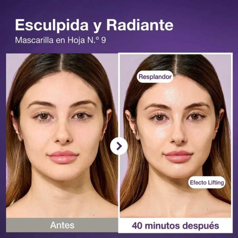 No. 9 NAD Bio Lifting - sil Full Face Sheet - Sokobox