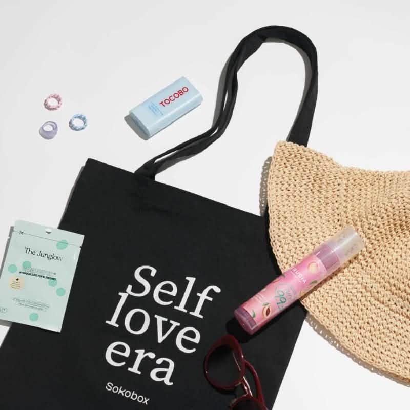 Self - Love Era Tote Bag Negra - Sokobox