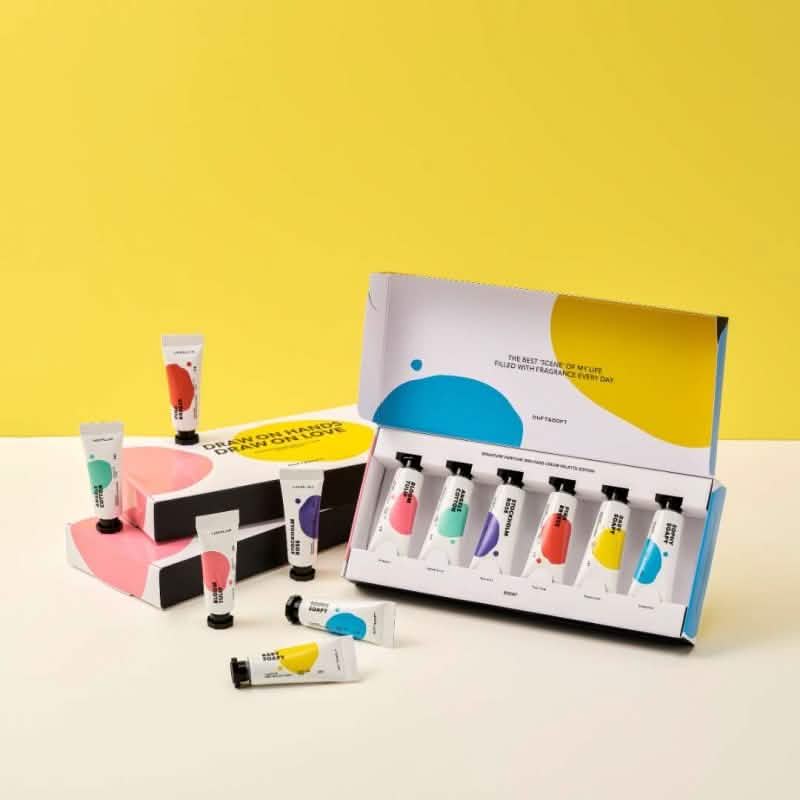 Signature Perfume Mini Hand Cream Pallet Edition (6ea) - Sokobox