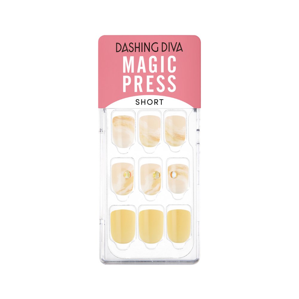 Magic Gel Press Manicure: MGL101SS (Square Short)