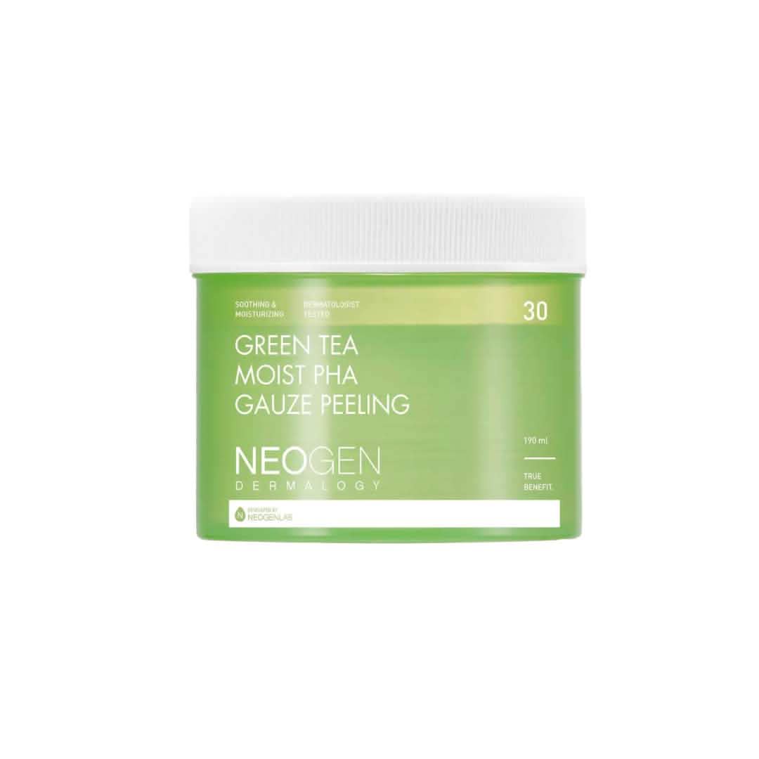 Green Tea Moist Pha Gauze Peeling